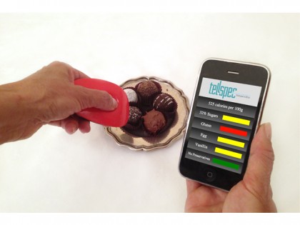 Handheld Device that Analyzes Chemicals and Allergens in Food