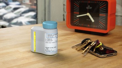 A Cell Phone In A Pill Bottle, To Text You To Remember Your Meds