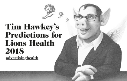 Tim Hawkey’s Predictions for Lions Health 2018