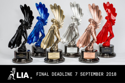 London International Awards FINAL Entry Deadline – 7th September