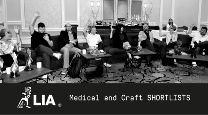 LIA 2018 Medical and Healthcare Craft Shortlists Revealed