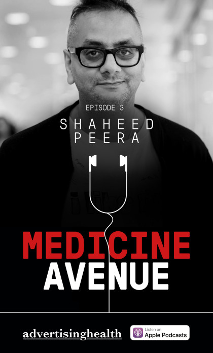 NEW PODCAST: Shaheed Peera, 2019 Lions Health Jury President visits Medicine Avenue