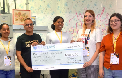 The Ideas Foundation win The Creative Floor Awards Talent Fund