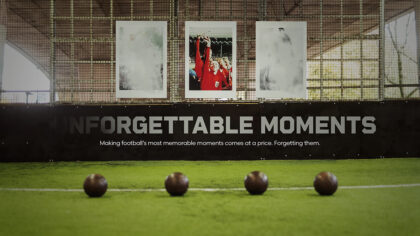 Famous footballer’s “Unforgettable Moments” turned into dementia awareness campaign