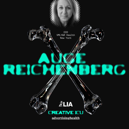Creative ICU Episode 2: Augé Reichenberg, CCO of VMLY&R Health NY.