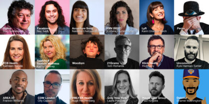 Rory Sutherland, Uncommon, AMV BBDO, Woodism, Lyft and Facebook join The Creative Floor Healthcare Awards 2023