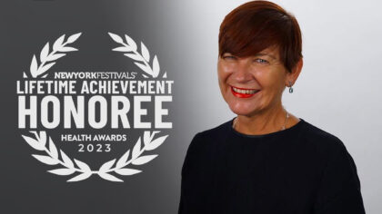 June Laffey, Executive Creative Coach and Former CCO for McCann Health NY is New York Festivals Lifetime Achievement Award Recipient